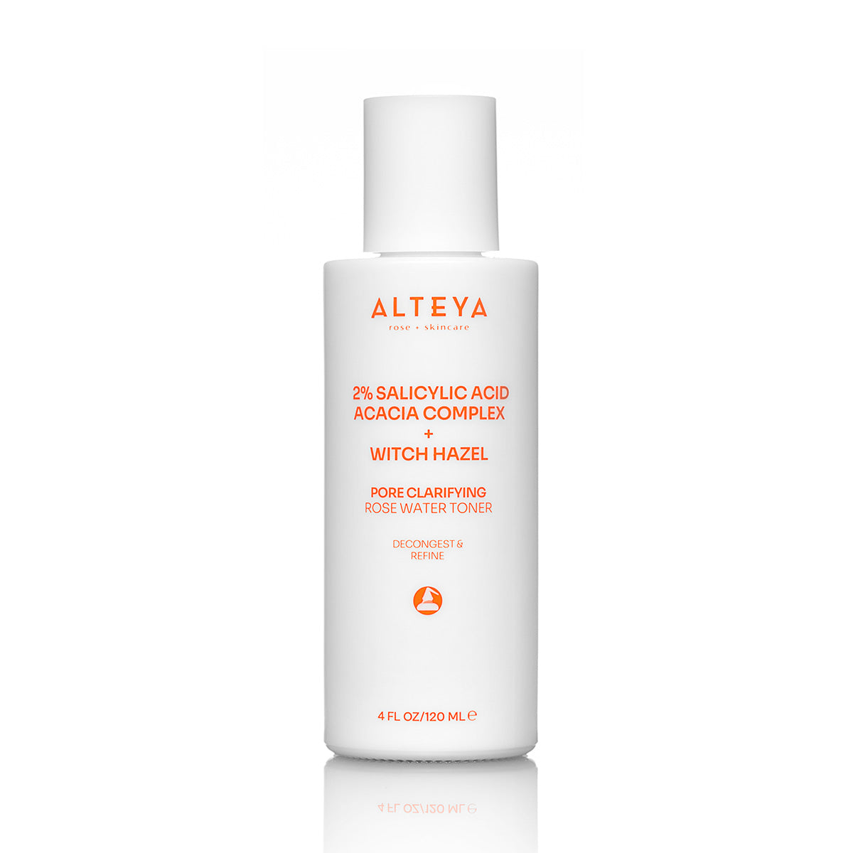 BHA PORE CLARIFYING ROSE WATER TONER (2% SALICYLIC ACID ACACIA COMPLEX + WITCH HAZEL)