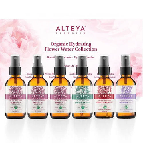 Organic Hydrating Flower Water Collection 6 x 60ml