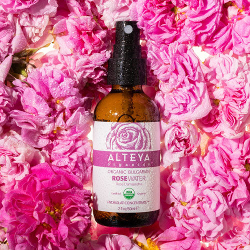 DAMASCENA ROSE WATER AMBER SPRAY BOTTLE