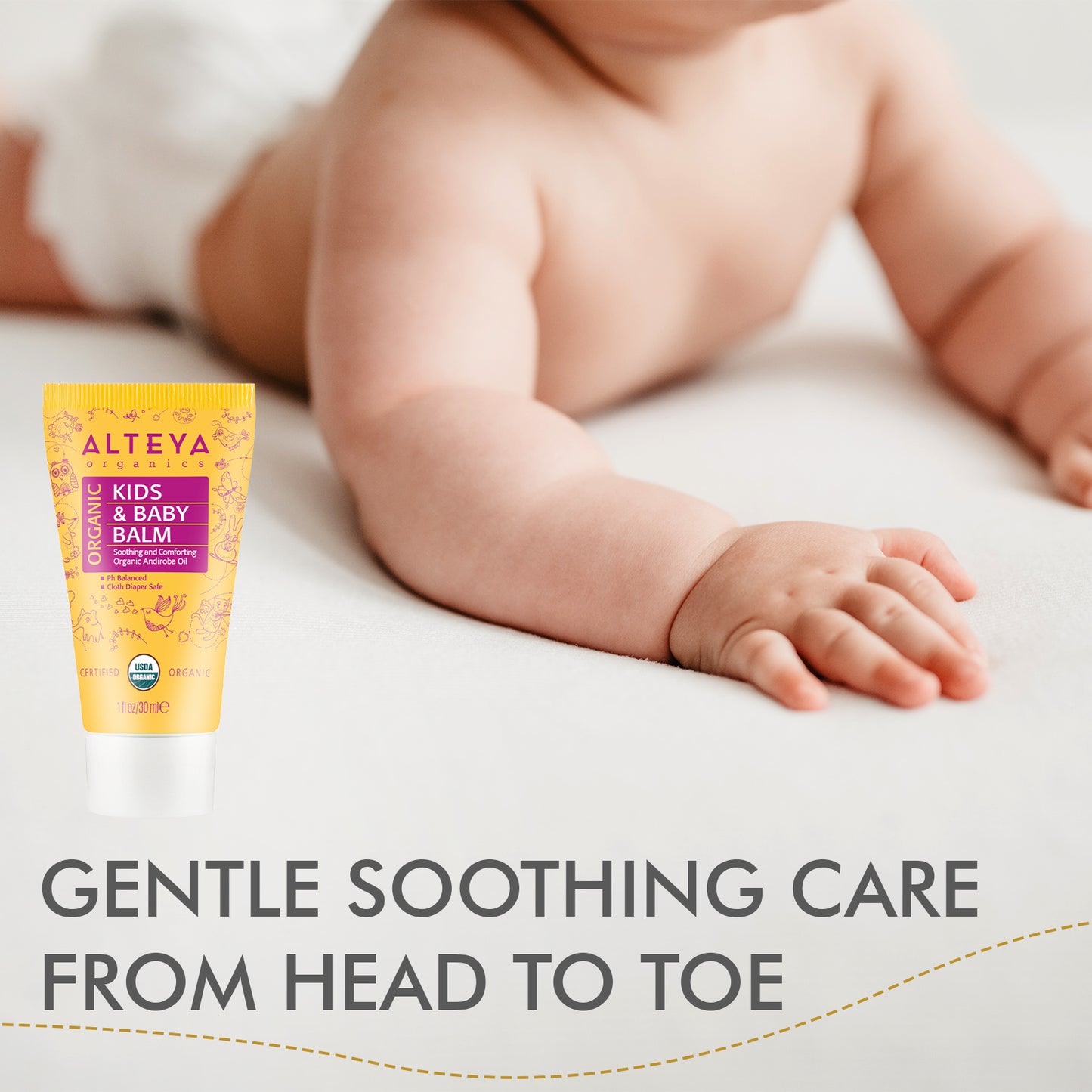 ORGANIC KIDS & BABY BALM 30ml