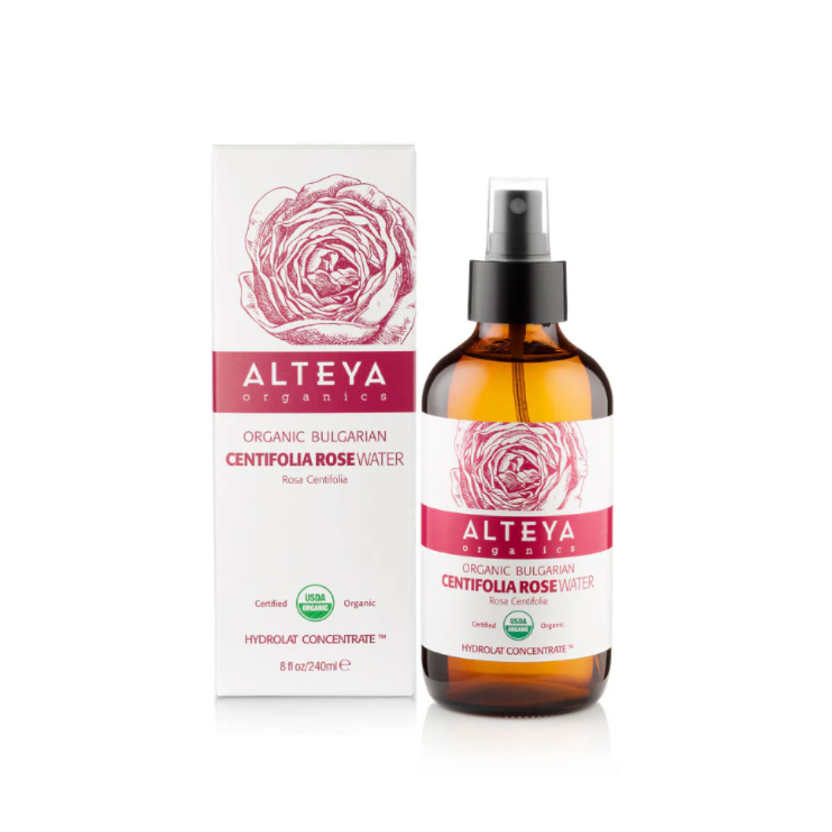 CENTIFOLIA ROSE WATER AMBER SPRAY BOTTLE