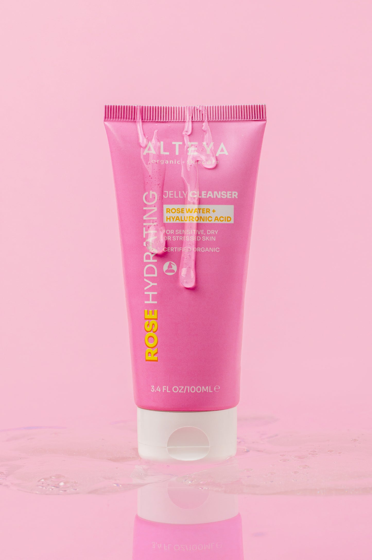 ORGANIC ROSE HYDRATING JELLY CLEANSER 100ml