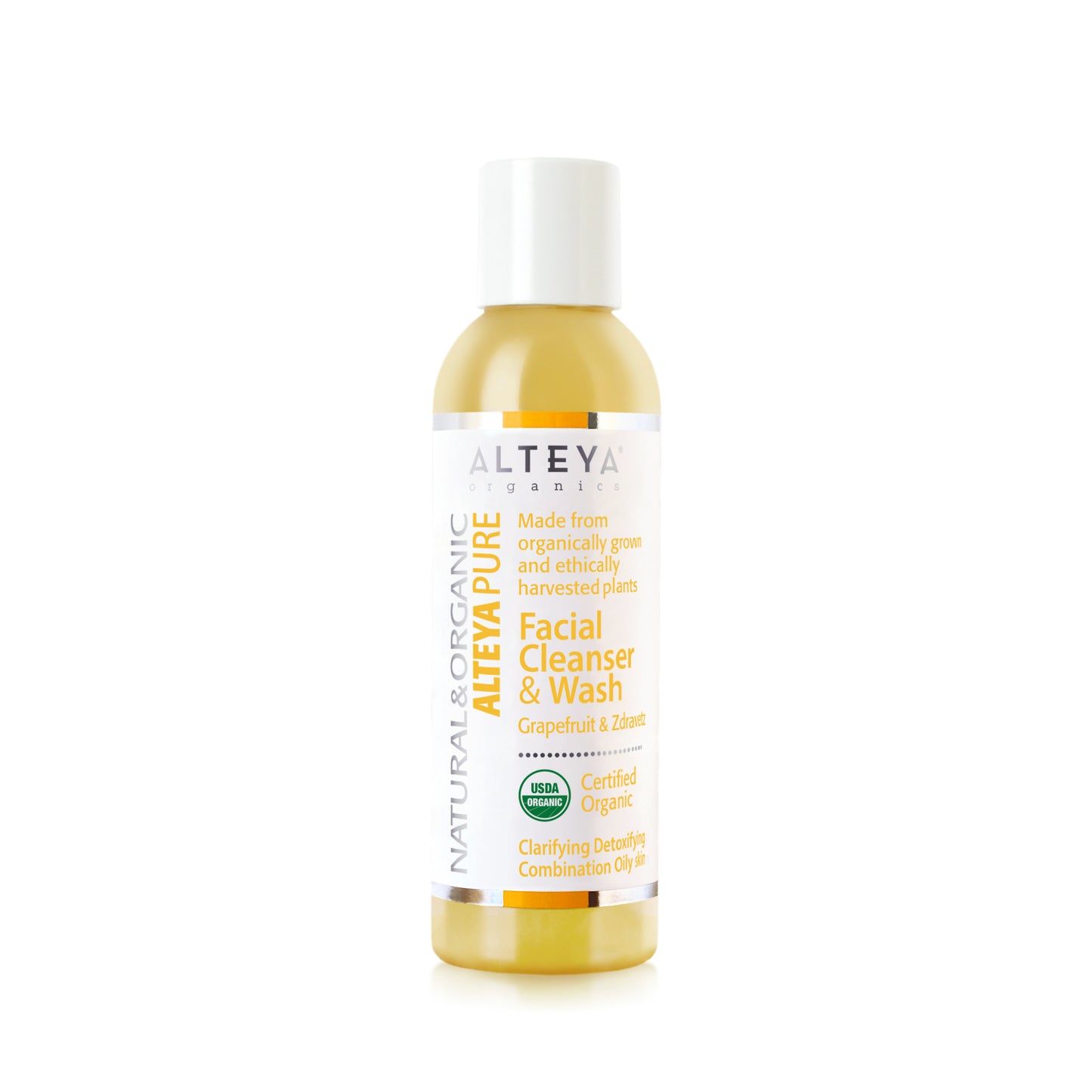 ORGANIC FACIAL CLEANSER & WASH GRAPEFRUIT & ZDRAVETZ 150ml
