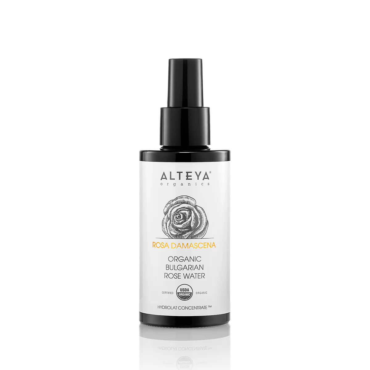 DAMASCENA ROSE WATER VIOLET GLASS SPRAY BOTTLE