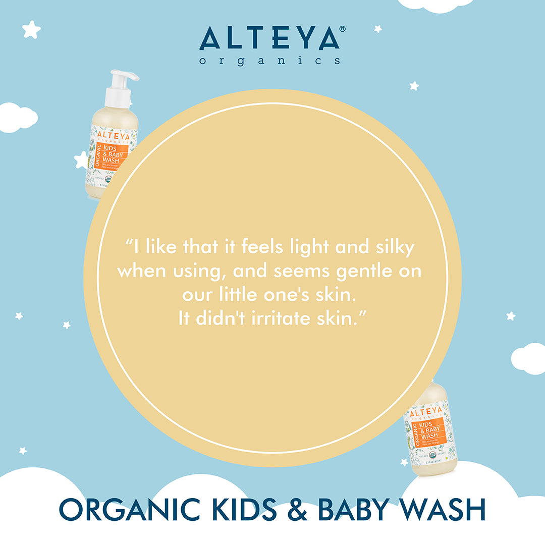 ORGANIC KIDS & BABY WASH 250ml