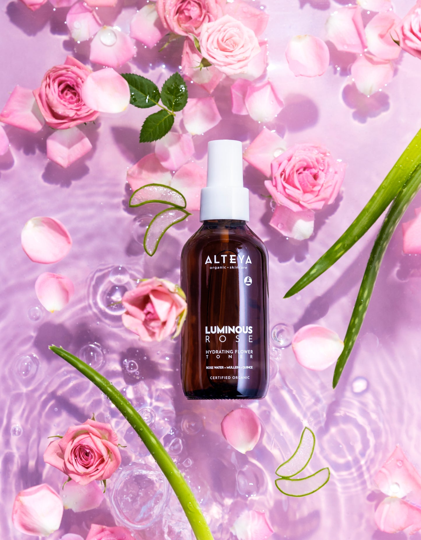 ROSE HYDRATING FLOWER TONER