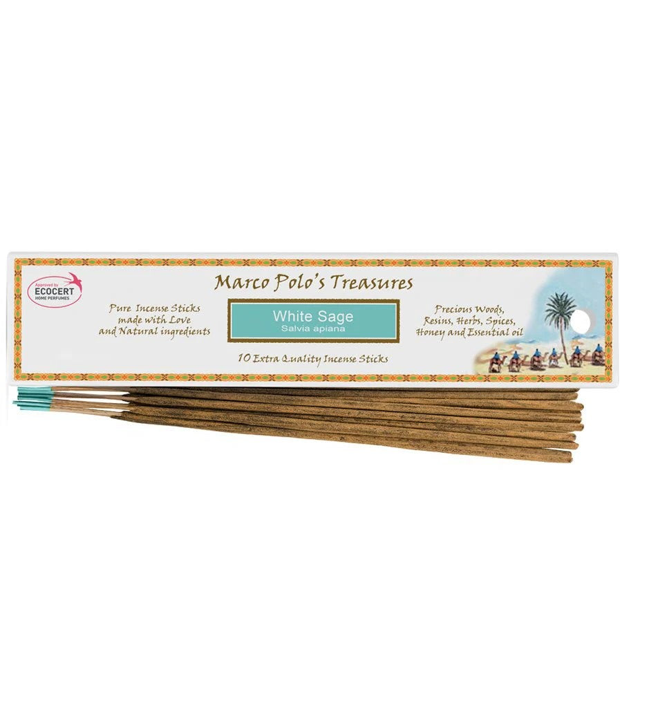 White Sage (Salvia Bianca)- x10 Sticks