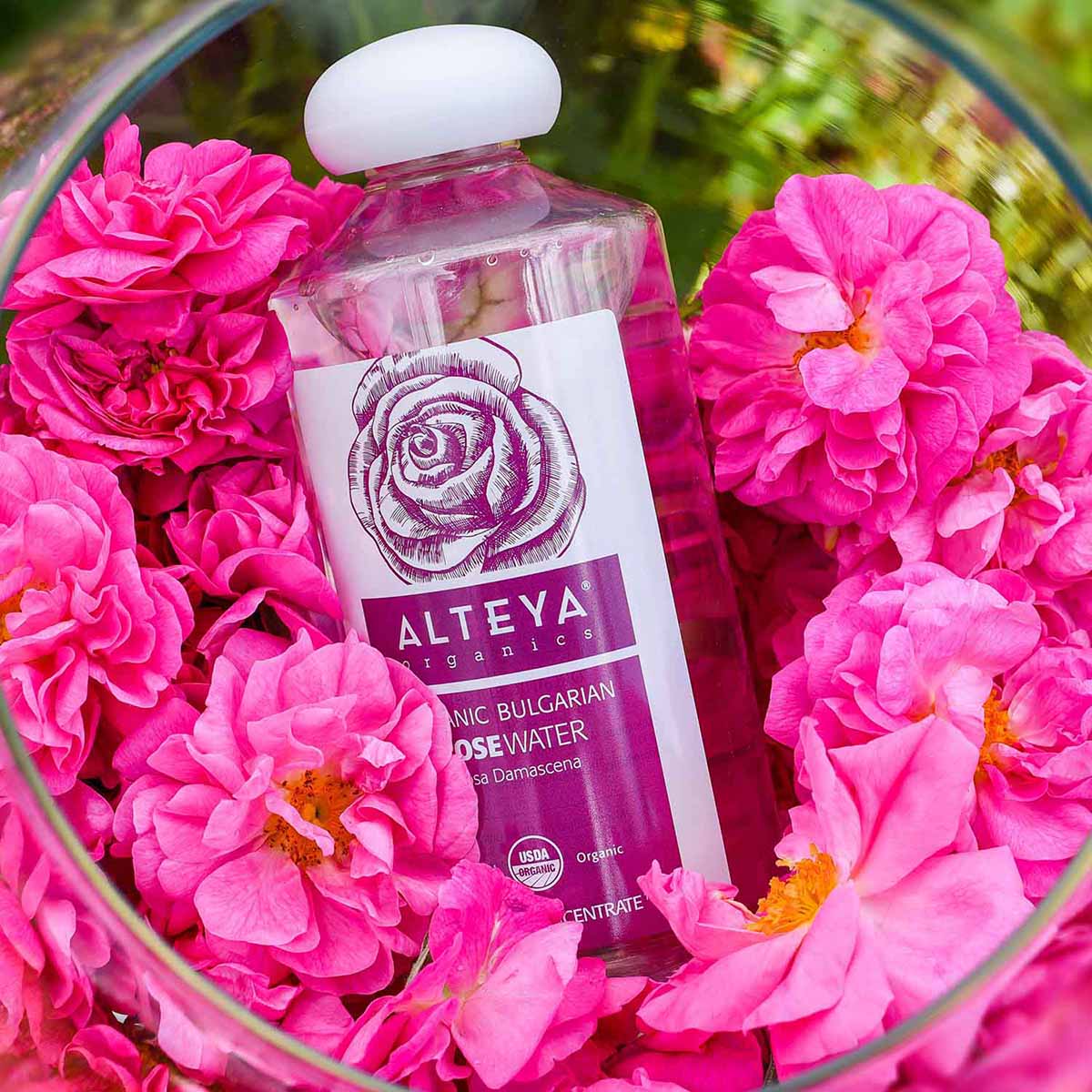 DAMASCENA ROSE WATER PET DROPPER BOTTLE