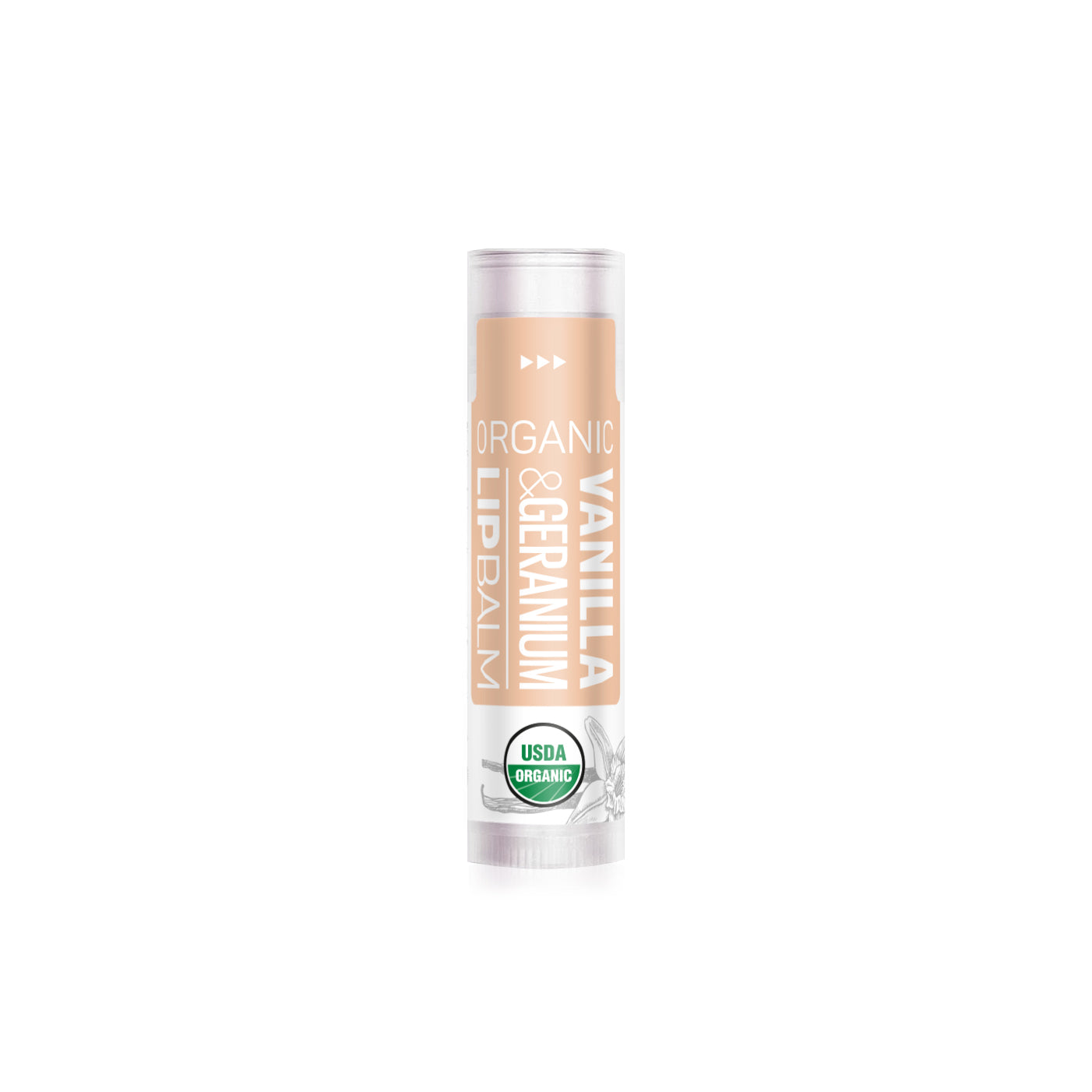 ORGANIC LIP BALM VANILLA & GERANIUM