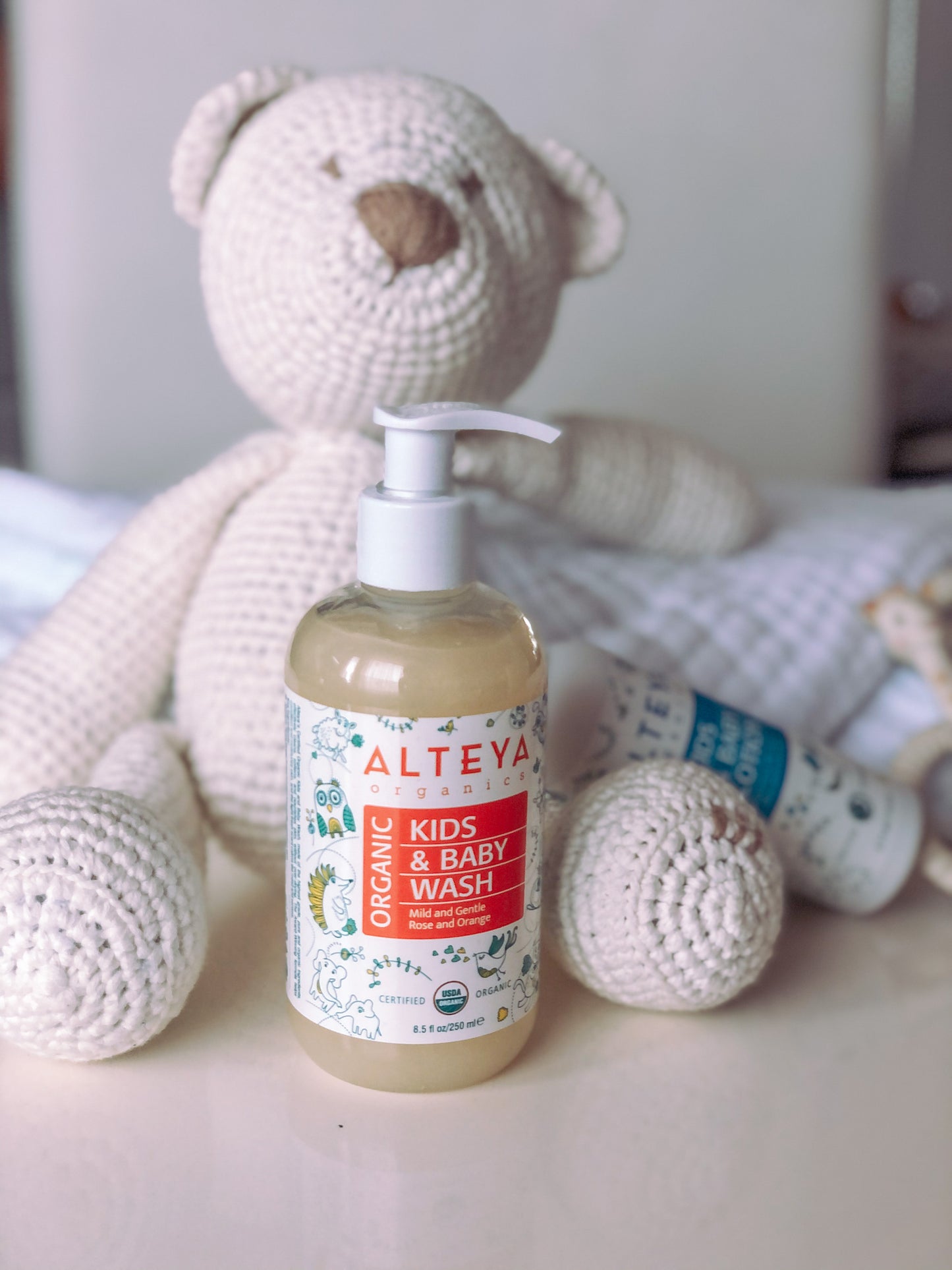 ORGANIC KIDS & BABY WASH 250ml