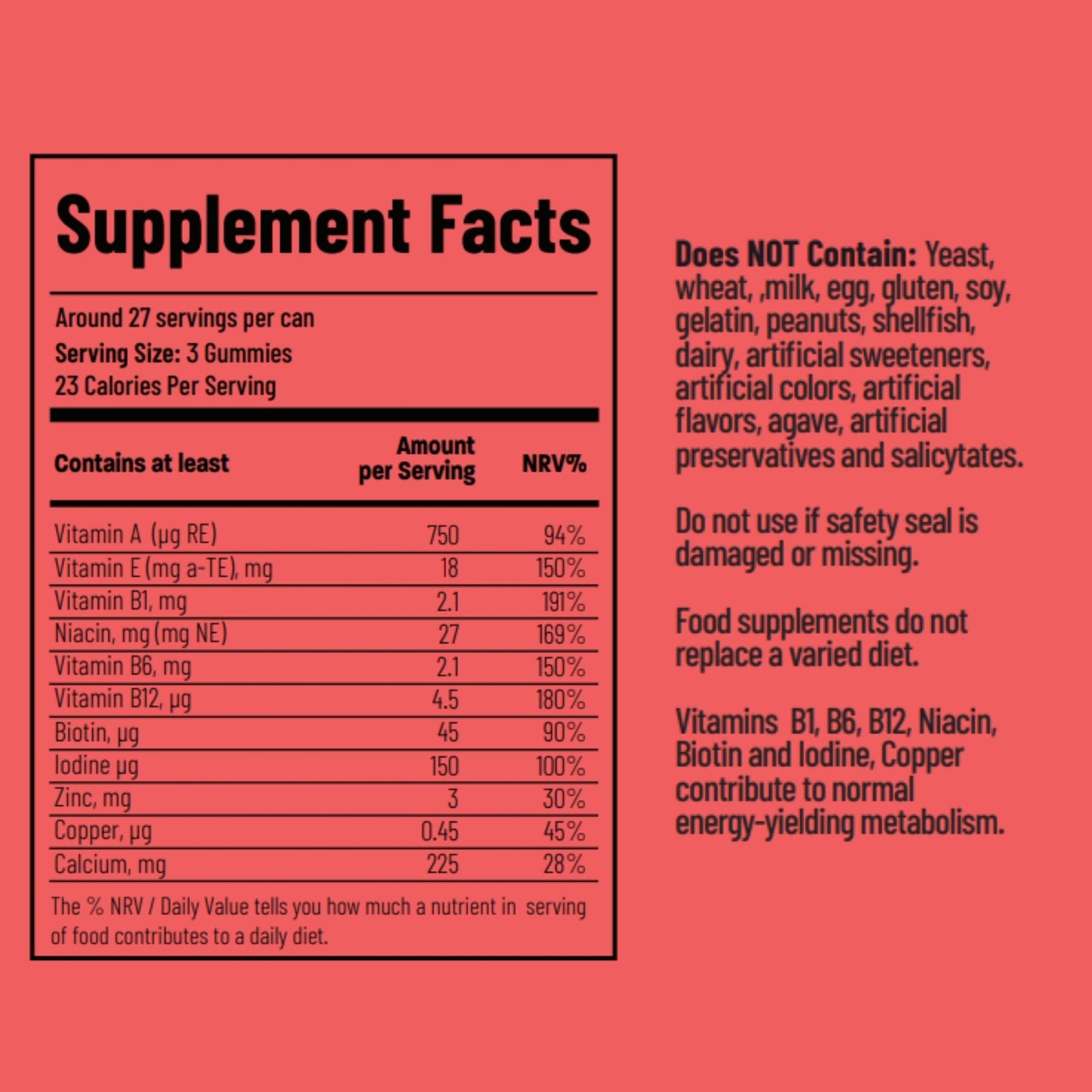 ENERGY & METABOLISM