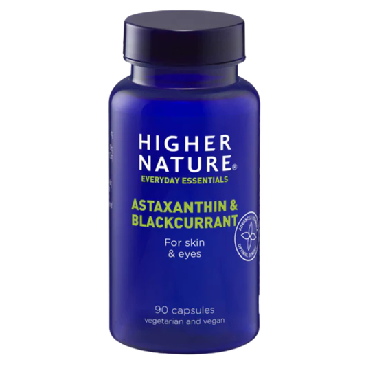 Higher Nature - Astaxanthin & Blackcurrant 90's