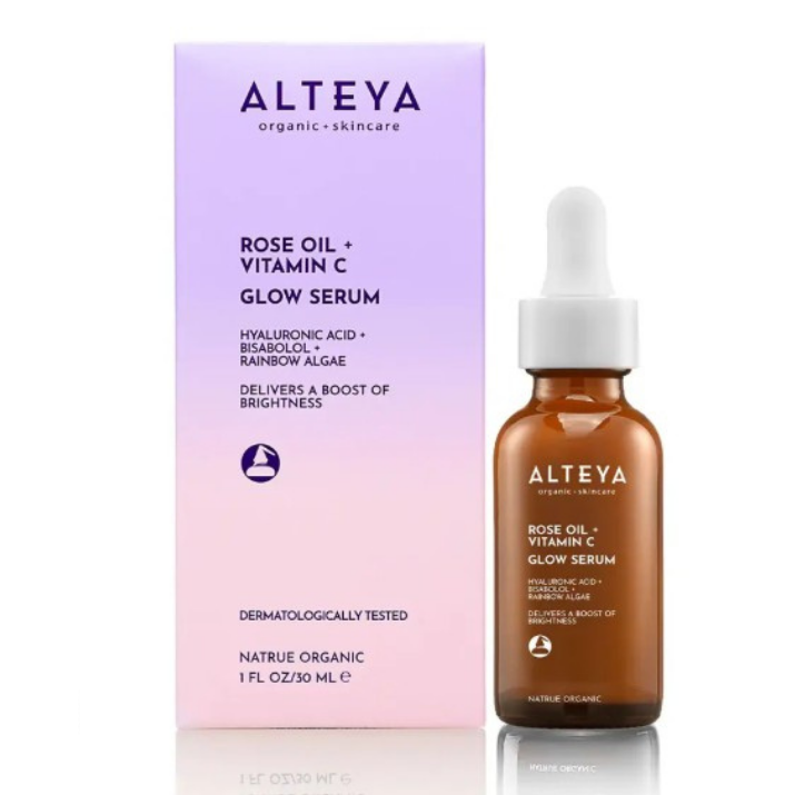 Alteya Organics - ROSE OIL AND VITAMIN C GLOW SERUM LUMINOUS ROSE