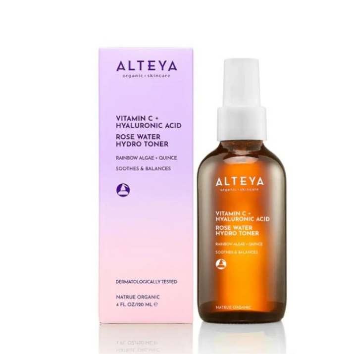 Alteya Organics - VITAMIN C AND HYALURONIC ACID ROSE WATER HYDRO TONER LUMINOUS ROSE