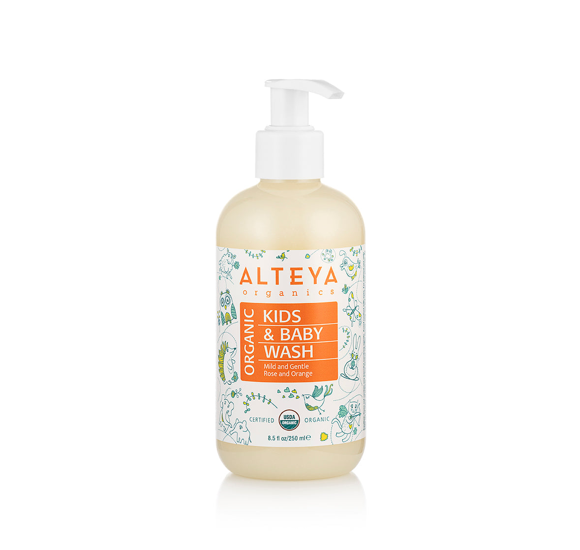 ORGANIC KIDS & BABY WASH 250ml