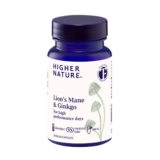 Higher Nature - Lion’s Mane & Ginkgo 30's