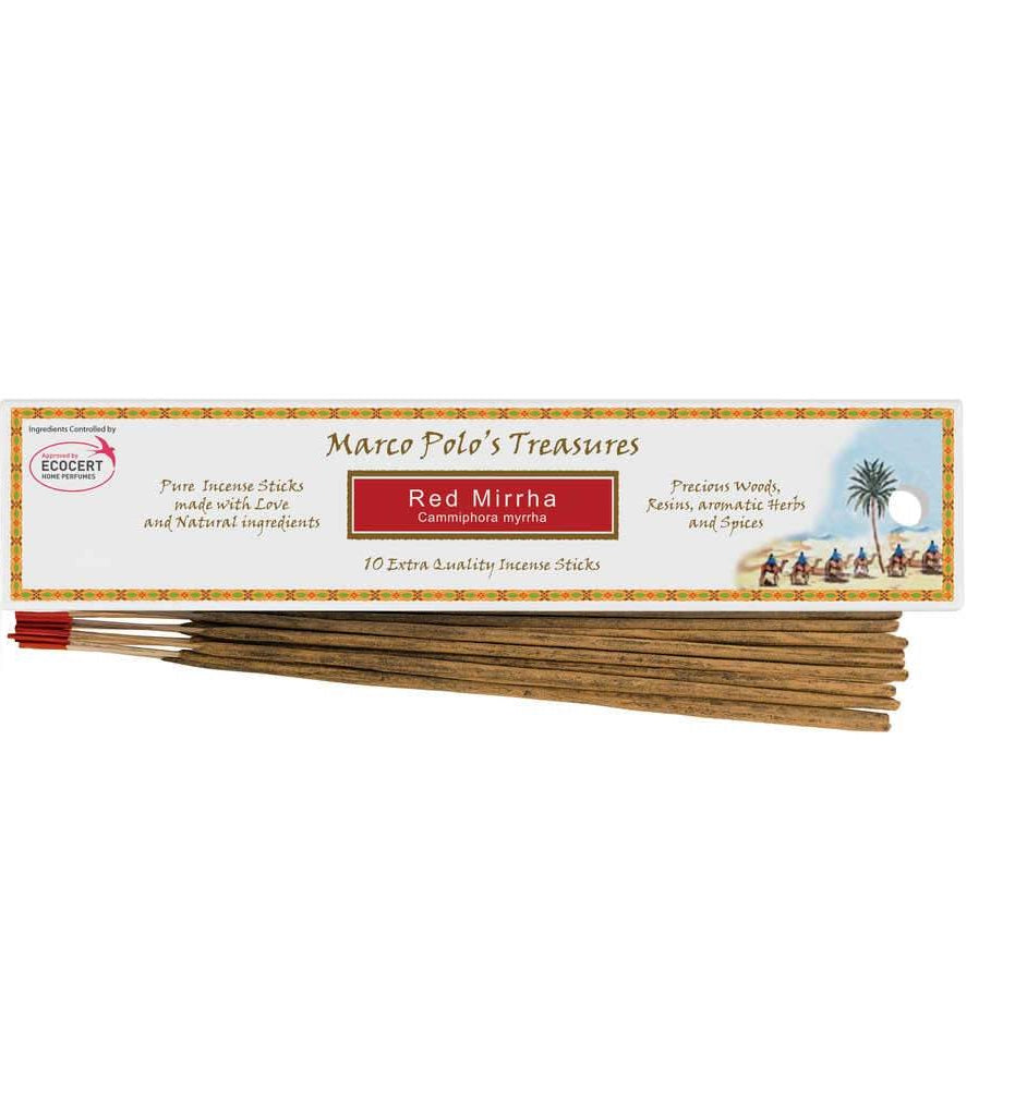 Red Mirrha (Myrrh) - x10 Sticks