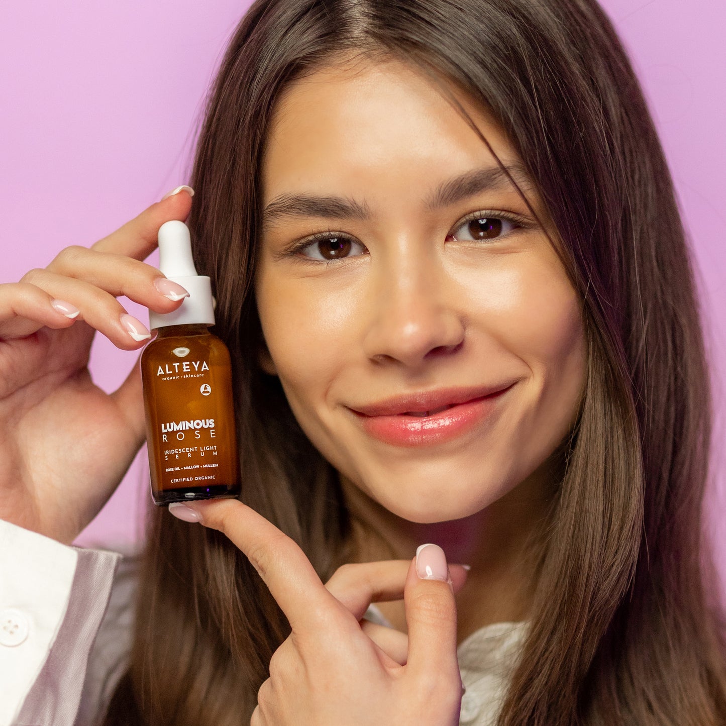 LUMINOUS ROSE IRIDESCENT LIGHT SERUM