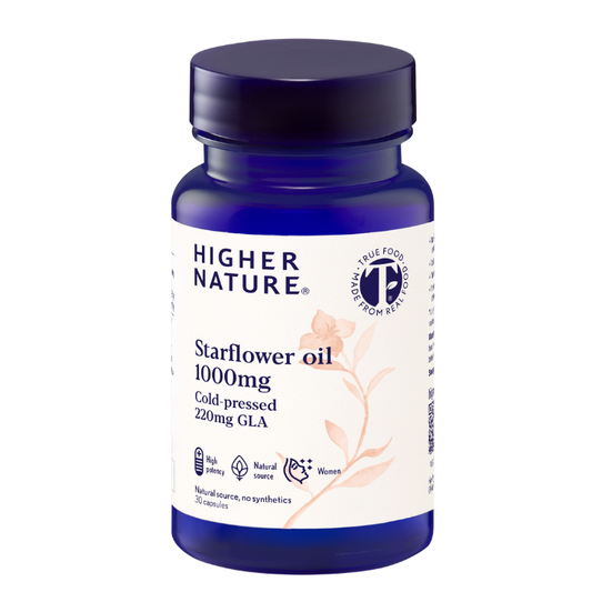 Higher Nature - Starflower Oil 30's