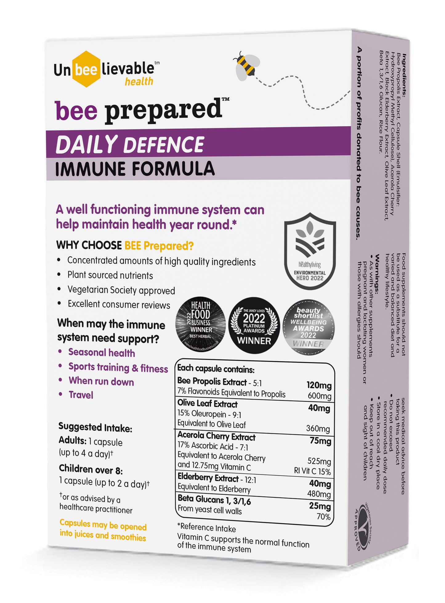 Bee Prepared™ Daily Defence Immune Formula